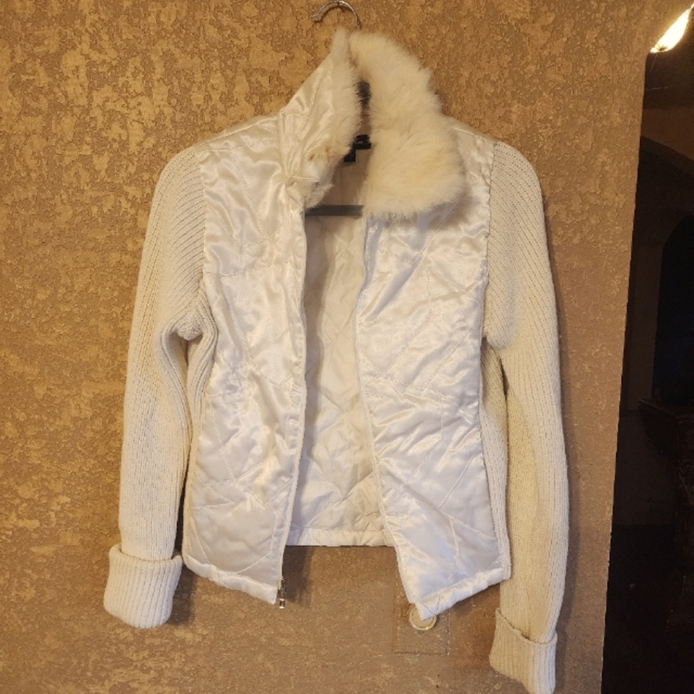 Vintage bebe rabbit fur coat